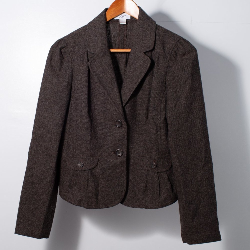 Twill blazer